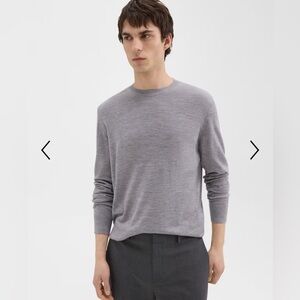 Theory - Wool Crewneck - XL - Grey